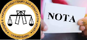Include NOTA option in ballot papers for upcoming Bar Association Elections: HC Advocate writes to Bar Council of Punjab & Haryana