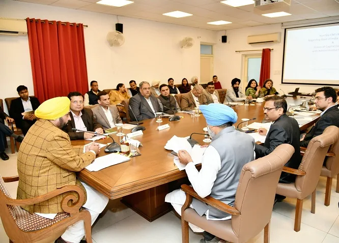 CM instruct IAS officers to ensure the budget earmarked to their respective departments is utilised well in time