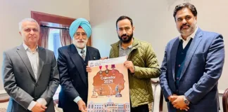 Honour for Punjab's award winning players; highlighted by MBS Punjab Sports University in its New Year Calendar