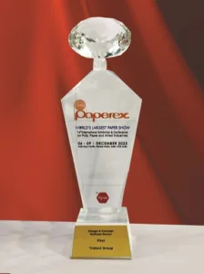 Trident Group secures a prestigious win with the Best Design and Concept Award at Paperex’23 