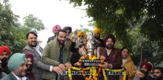 Regal Reception: GNDU fraternity welcomes MAKA Trophy with Enthusiasm and Pride; 25 lakh grant announced by Punjab Govt.