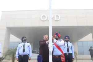 AIIMS Bathinda marks 75th republic day with zeal and fervor