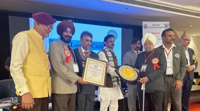 I.E.I. State center Punjab and Chandigarh awarded with the best state center