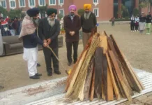 World University celebrates the festival of Lohri and Maghi