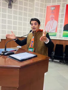 Jaiveer Shergjll addresses Punjab BJP Media Workshop