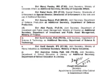 Punjab cadre senior IFoS officer promoted as additional secretary