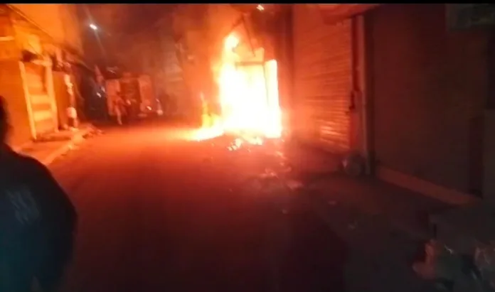 Fire breaks out at a shop in Patiala; major tragedy averted