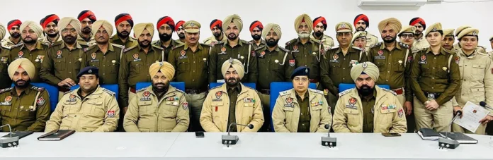 SSP recommended, DGP commended: 20 Malerkotla cops awarded with DGP Disc; 159 cops with certificates