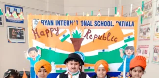 Republic Day Celebrations at Ryan Patiala