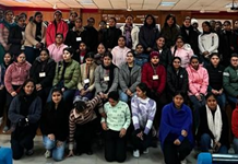 Govt Bikram College organised motivational session by successful innovator for students