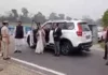 CM injured in a car mishap in Bengal-Photo courtesy-India TV News