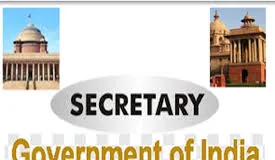 Govt of India issues department wise secretaries list-GNS News