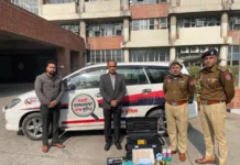 Another first by Punjab: Punjab police unveils in-house developed road crash investigation vehicle to examine cause of accident