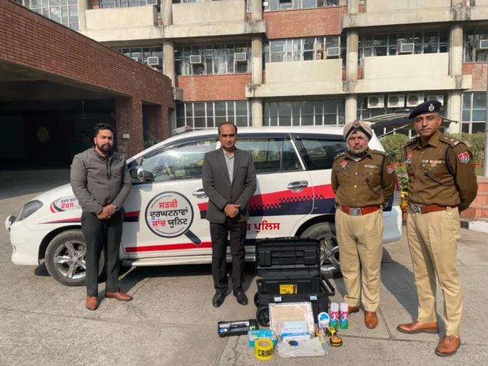 Another first by Punjab: Punjab police unveils in-house developed road crash investigation vehicle to examine cause of accident