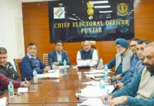 DCs get target from CEO Punjab for voter turnout in Lok Sabha polls