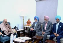 Eminent Punjabi NRI met Shah to solve farmers’ issue; Shah assures for early solution-Dhaliwals