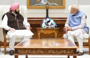 Capt Amarinder accompanied by his daughter met PM Modi; confident about resolution of farmers’ issue