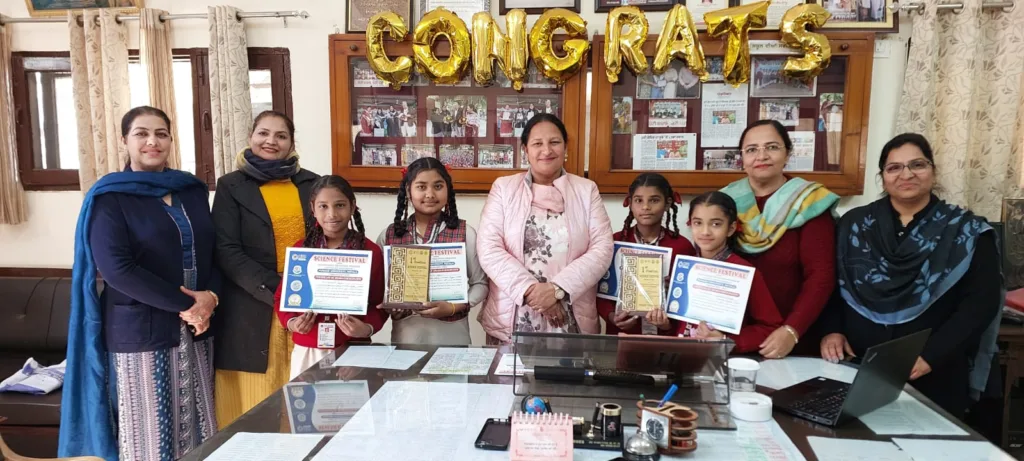 Patiala’s Old Police Line School wins first place in University Science Festival