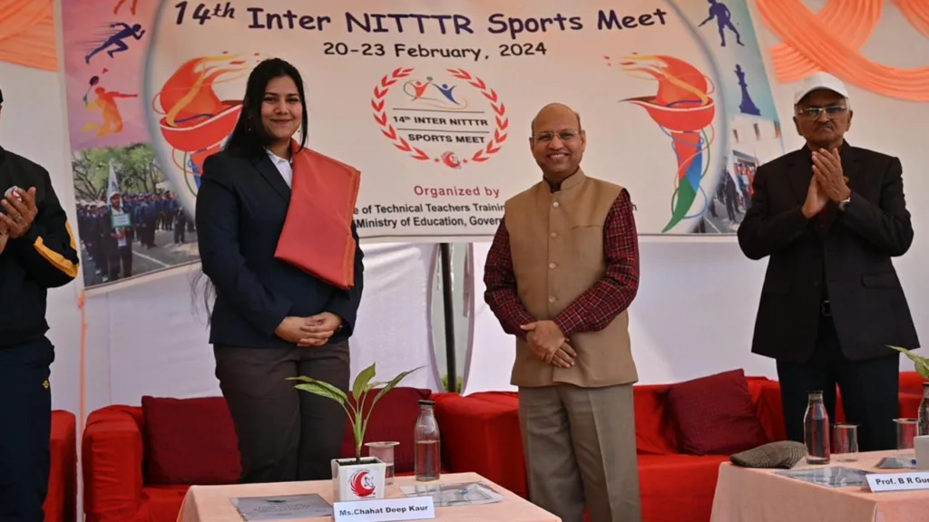 NITTTR Chandigarh hosts 14th Inter-NITTTR Sports Meet: A Celebration of Athletic Excellence
