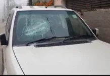 Patiala’s senior journalist car vandalized