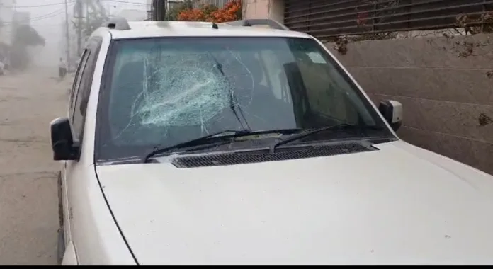 Patiala’s senior journalist car vandalized