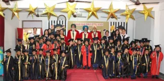 Kindergarten Graduation ceremony held at Scholar Fields Public School