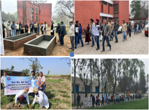 Punjabi University students enthusiastically participated in Eco Club activities 