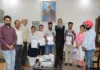 Punjabi University VC hands out appointment letters to the students of U.C.Ghanaur