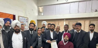 Rupnagar Bar Association sends memorandum to chief minister against move to accord district status to Anandpur Sahib