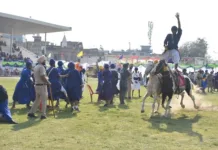 Two-day Hola Mahalla Nihang Olympics Heritage Games culminates at Charan Ganga Stadium