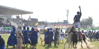 Two-day Hola Mahalla Nihang Olympics Heritage Games culminates at Charan Ganga Stadium