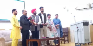 Extension Lecture on Indian Knowledge System held at Govt Mohindra College