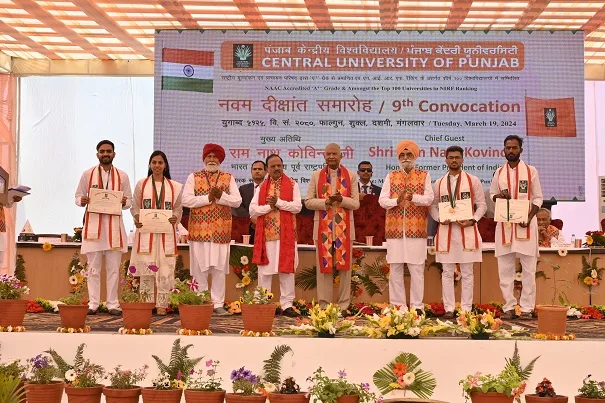 CUP convocation:864 degrees awarded to students; Doval, Sabharwal, Narula conferred with D.Litt; D.Sc to Bhatkar