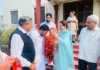 MP Preneet Kaur welcomes youth congress president Chaudhary Amandeep Singh into BJP