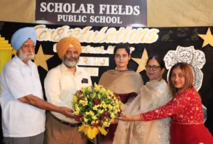 Gurleen Kaur Sidhu, all India 30th rank holder felicitated by her alma mater, Scholar Field Public School
