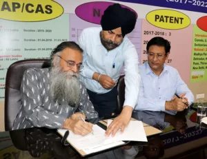 India’s second oldest department at Punjabi University signed MoU with State Forensic Science Laboratory, Jaipur 