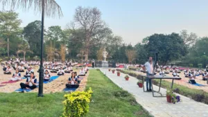 Embracing the Spirit of Yoga: Yogotsav Celebration at MBSP Sports University, in Preparation for International Day of Yoga!