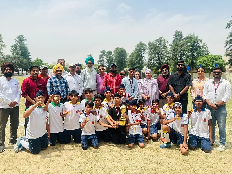 One of Patiala’s oldest Modern School wins Gold & Bronze in Football and Basketball Inter-school Tournaments