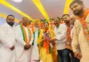 Preneet Kaur praises BJPs Sankalp Patra amid protest at Samana