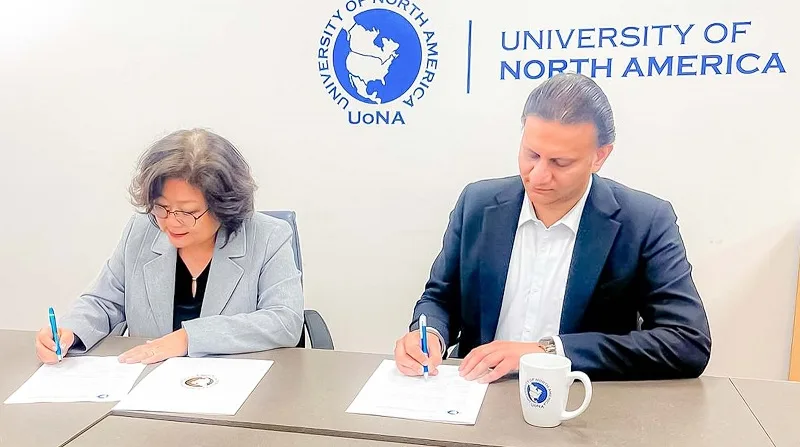 DBU India & Desh Bhagat University Americas signed a pact with the University of North America USA