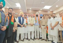 Congress’ Rahul Sidhu, SAD’s Vipin Sood Kaka joins BJP under Jakhar’s leadership