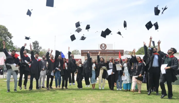 Annual Convocation at Govt. Bikram College of Commerce, Marks Achievement of 284 students