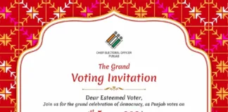 Unique Initiative: Punjab voters to get ‘Voting Invitation’ with QR code from CEO Punjab