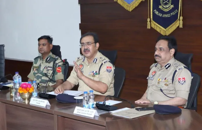 Punjab Police, BSF and NCB chalk out strategy to break supply chain of drugs, counter drone operations from across border