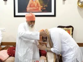 Raghav Chadha visits Dera Sachkhand Ballan