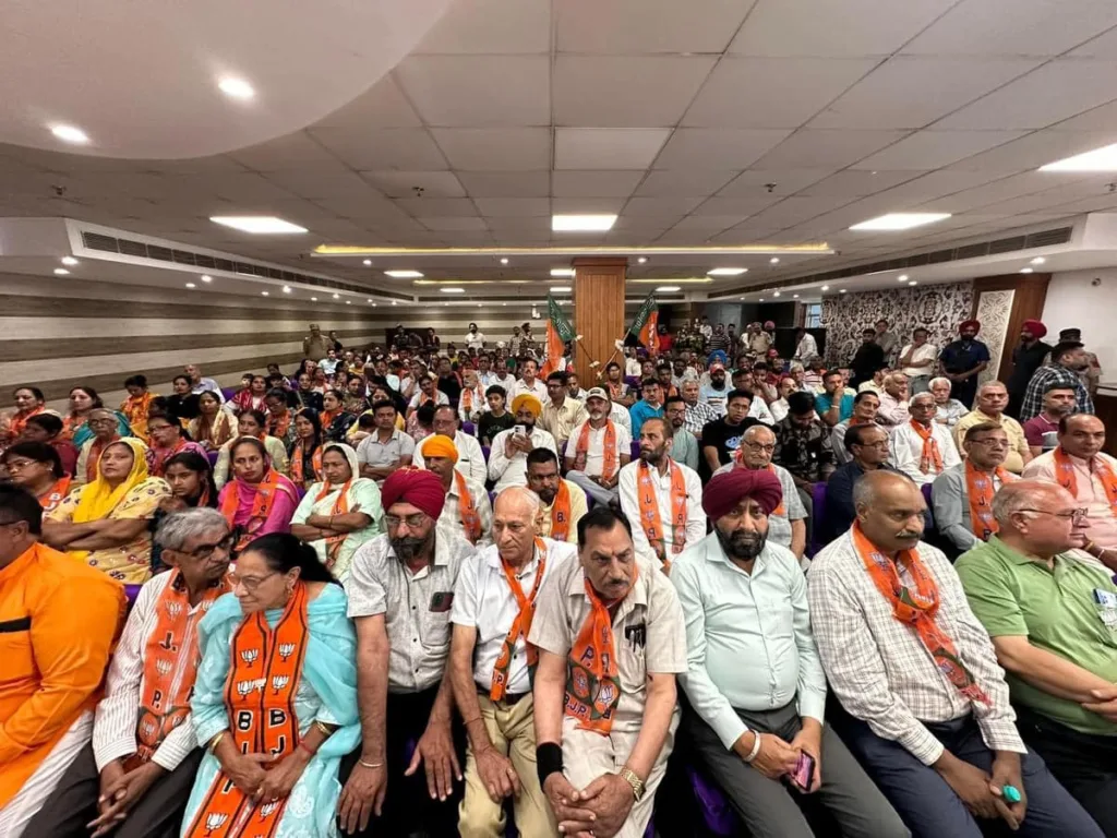 Union Minister Gajendra Singh Shekhawat Campaigns for BJP Anandpur Sahib Candidate Dr.Subhash Sharma