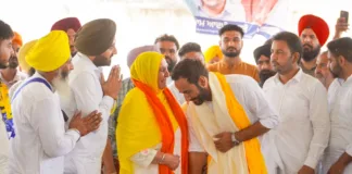 CM Mother’s Appeal to Voters: just as you supported my son Bhagwant Maan, so support Meet Hayer