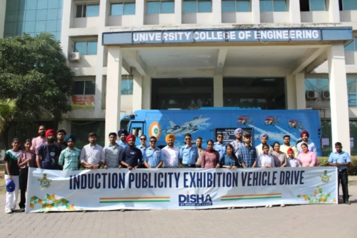 IAF Carrier Guidance and Exhibition held at Punjabi University Patiala