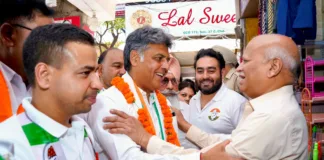 Tewari promises to end harassment to Housing Board occupants; says they deserve to live in peace