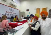 Six candidates file nomination papers from Anandpur Sahib Constituency on fourth day